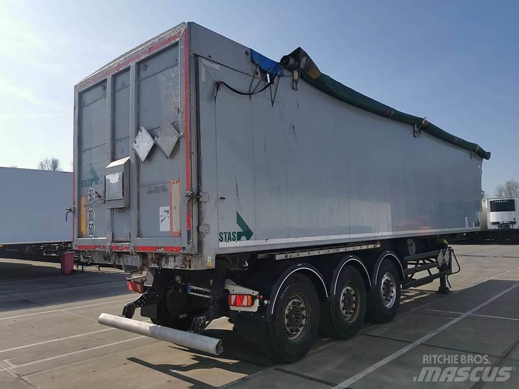 Stas 51 M3,ALU نصف مقطورات قلابة