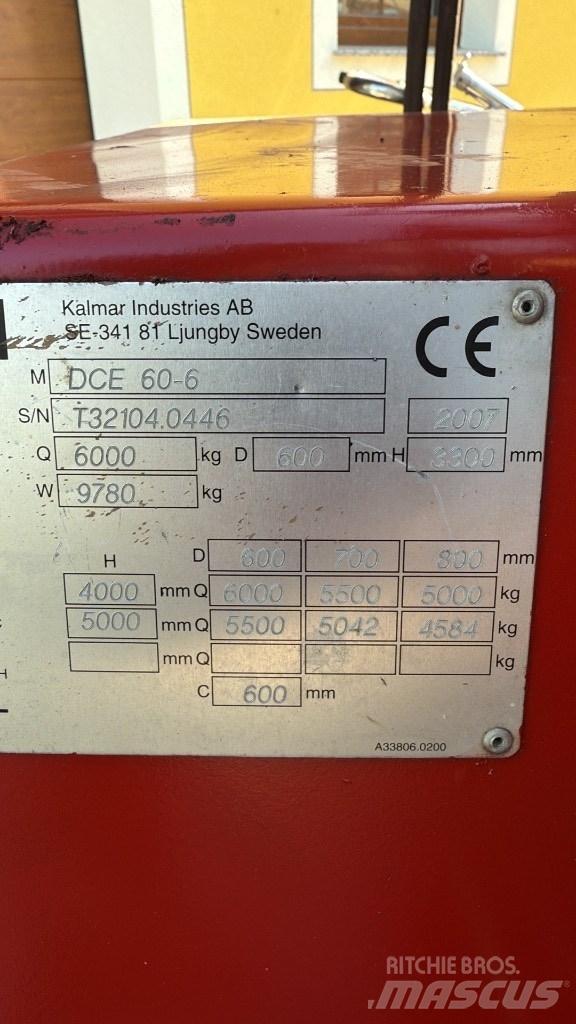 Kalmar DCE 60-6 شاحنات الديزل