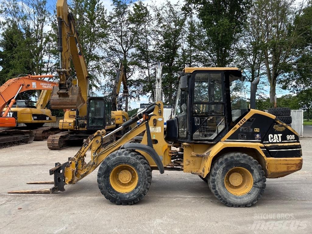 CAT 908 لوادر بعجل
