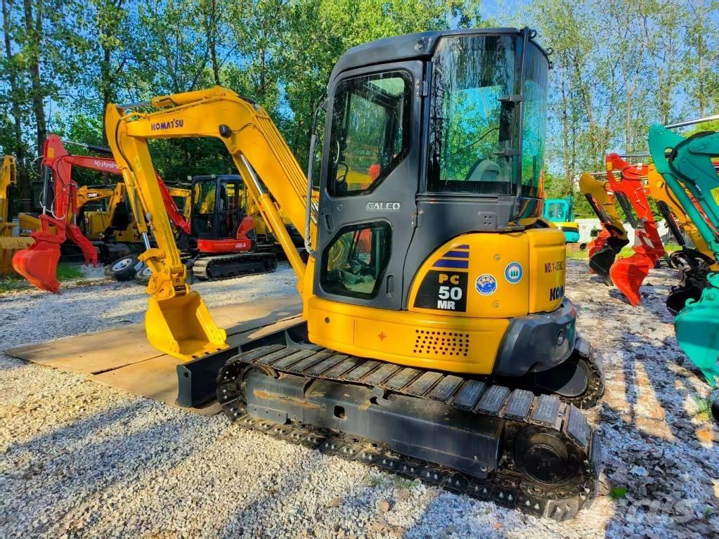 Komatsu PC 50 MR حفارات صغيرة أقل من 7 طن (حفارات صغيرة)
