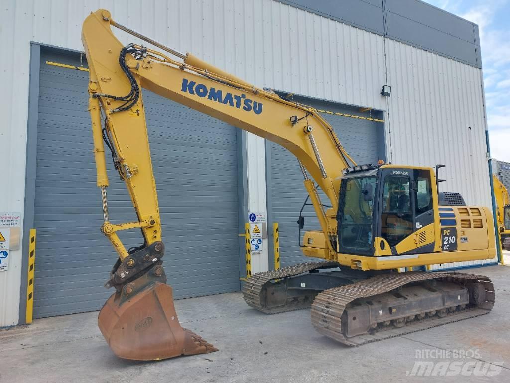 Komatsu PC210LC-10 حفارات زحافة