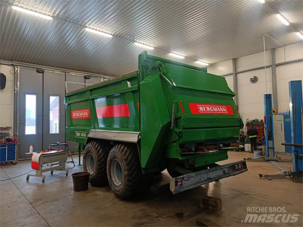 Bergmann TSW1414 معدات توزيع السماد العضوي