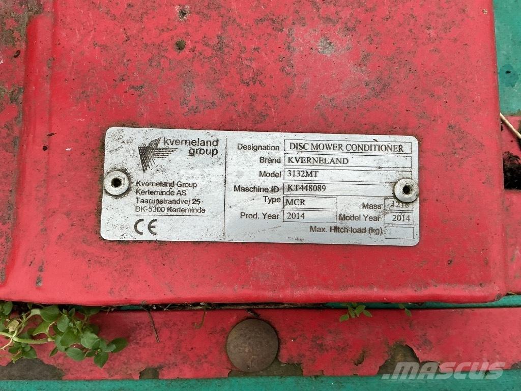 Kverneland 3132 MT جزازات مكيفات