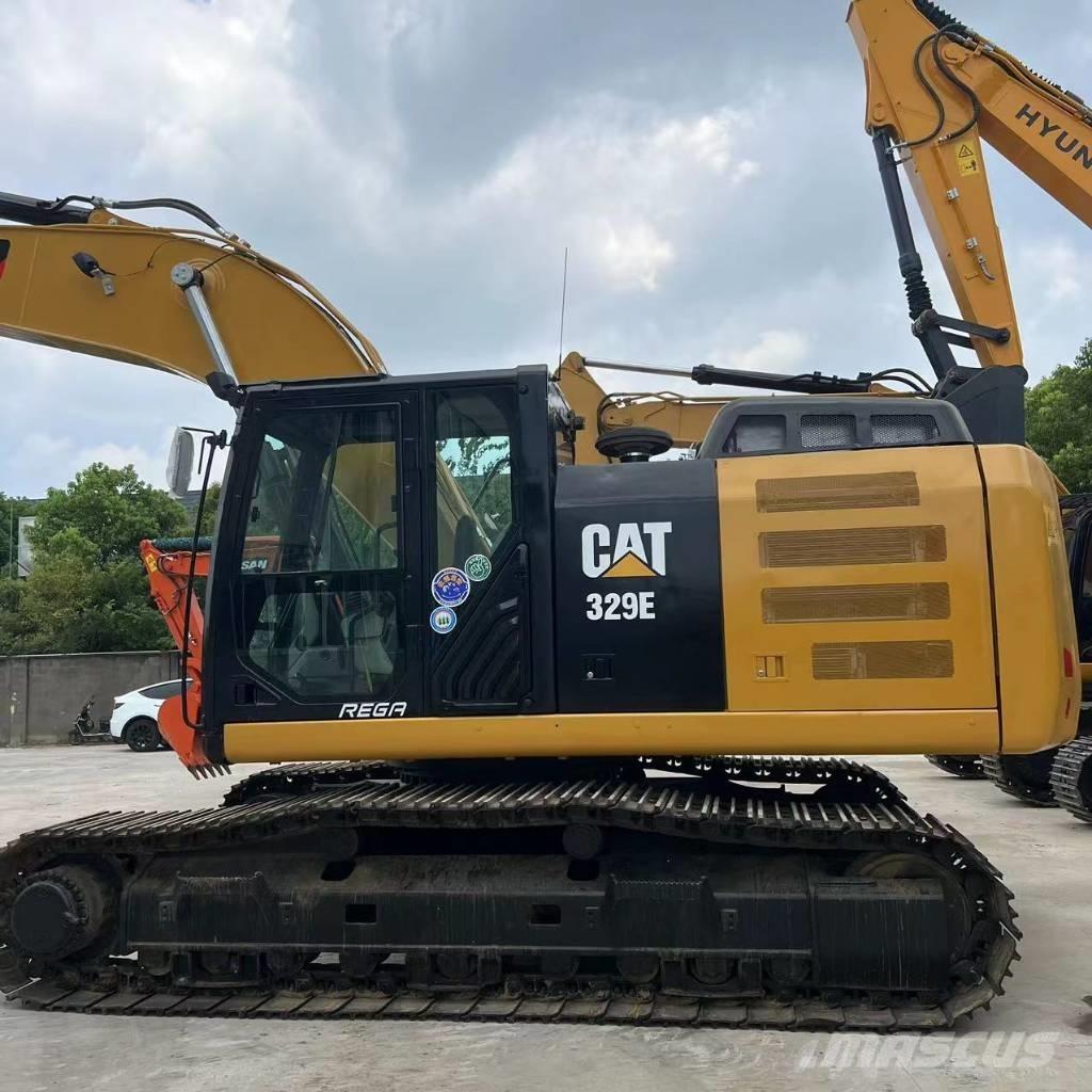 CAT 329 EL حفارات زحافة