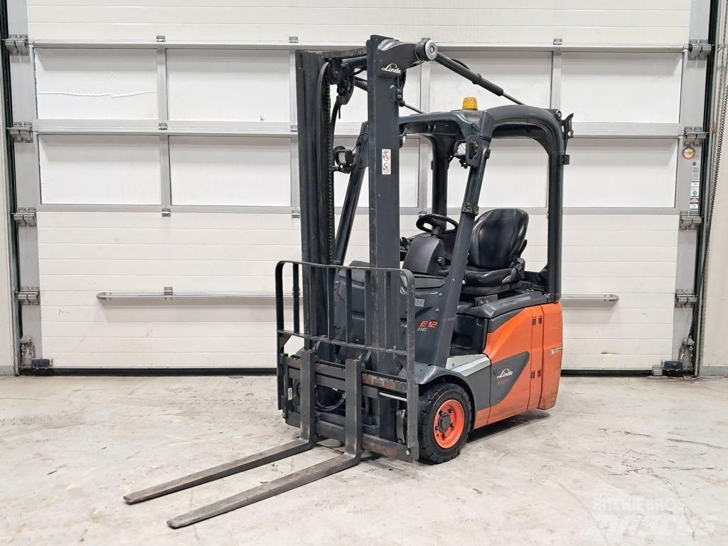 Linde E12-02 شاحنات ذات رافعات شوكية تعمل بالكهرباء