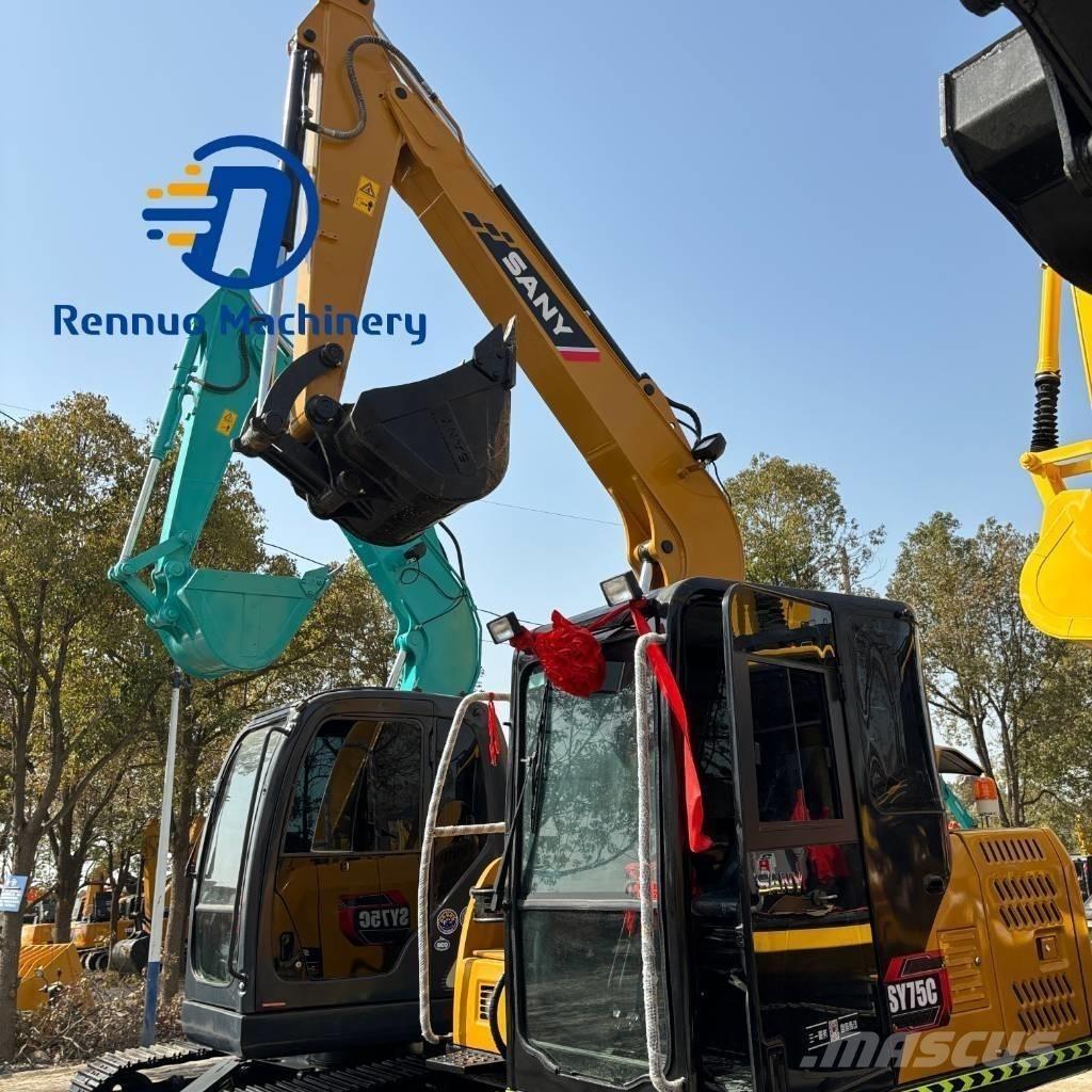 Sany SY 75 C حفارات صغيرة أقل من 7 طن (حفارات صغيرة)