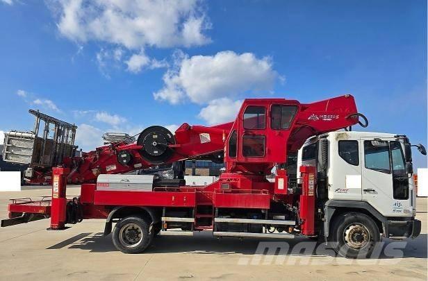 Hansin HS4570 المنصات الهوائية المثبتة على شاحنة