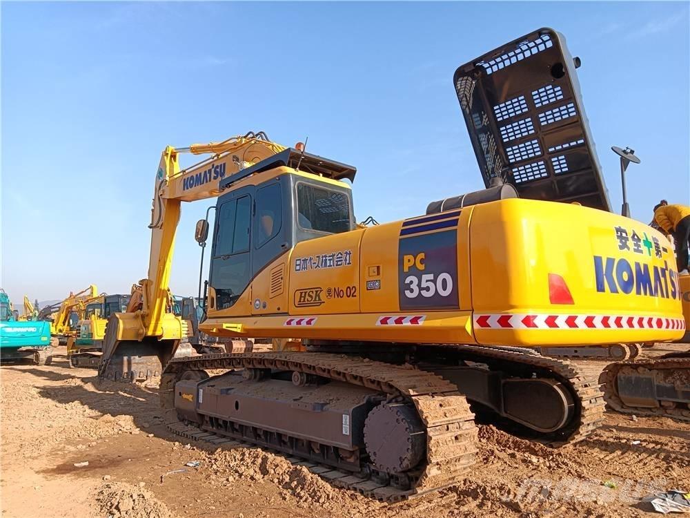 Komatsu PC350-7 حفارات زحافة
