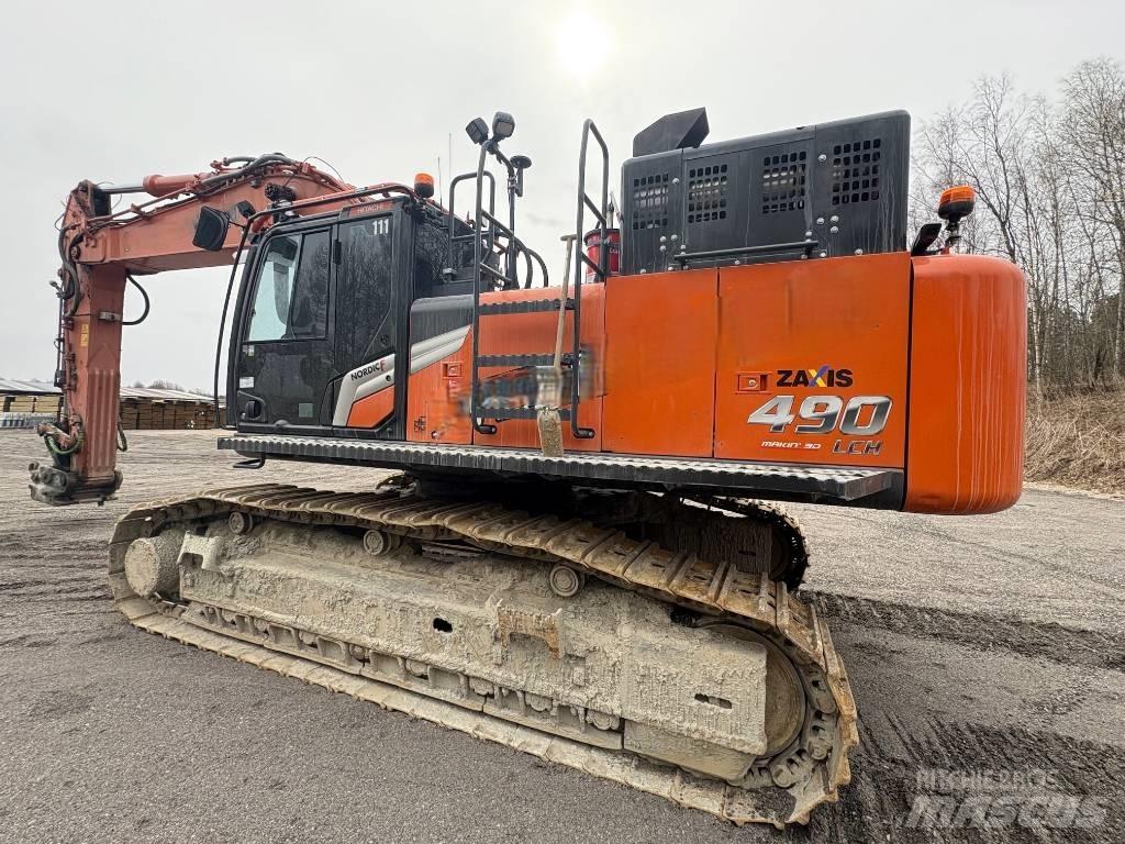 Hitachi ZX490LCH-7 حفارات زحافة