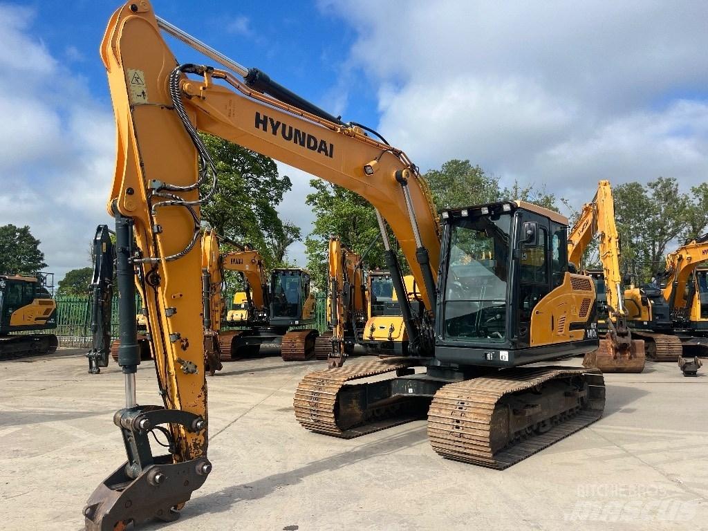 Hyundai HX140L Crawler excavators