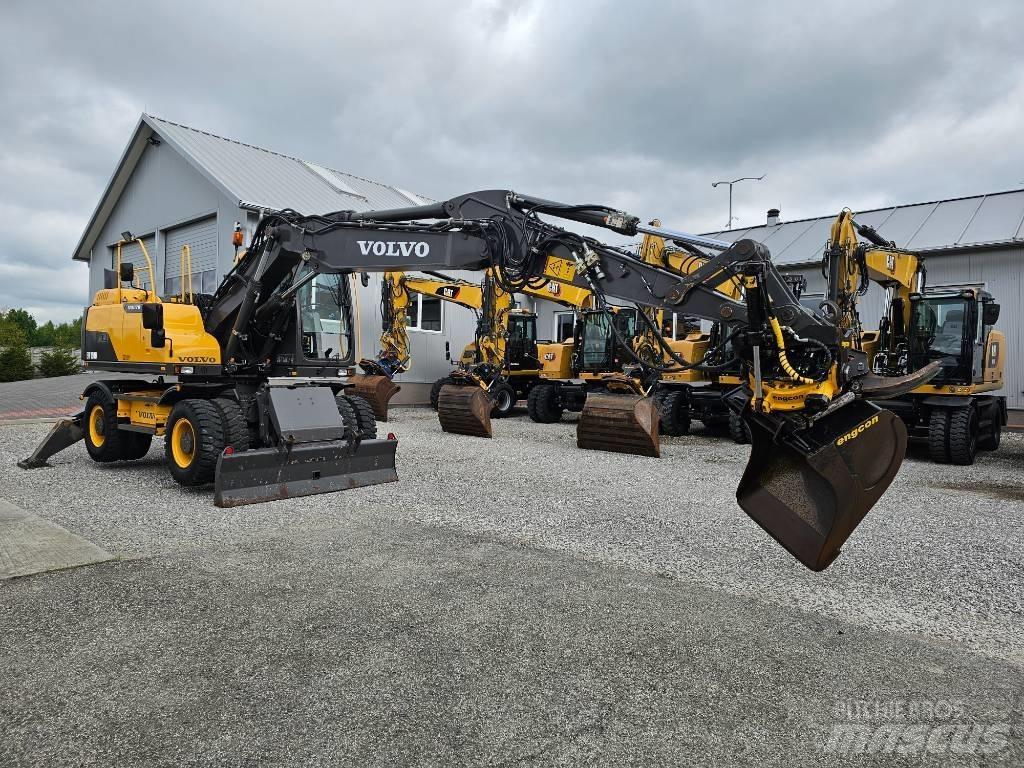 Volvo EW 160 D حفارات بعجل