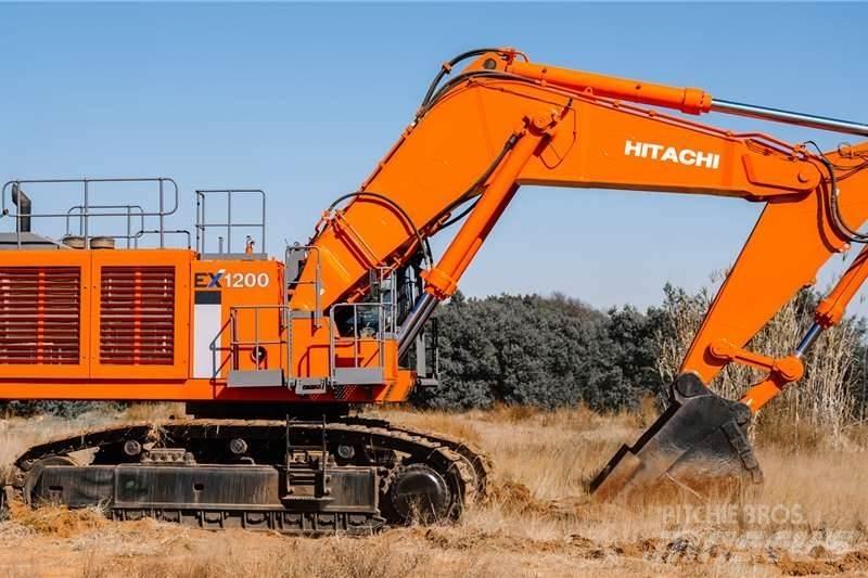 Hitachi EX1200 حفارات صغيرة أقل من 7 طن (حفارات صغيرة)