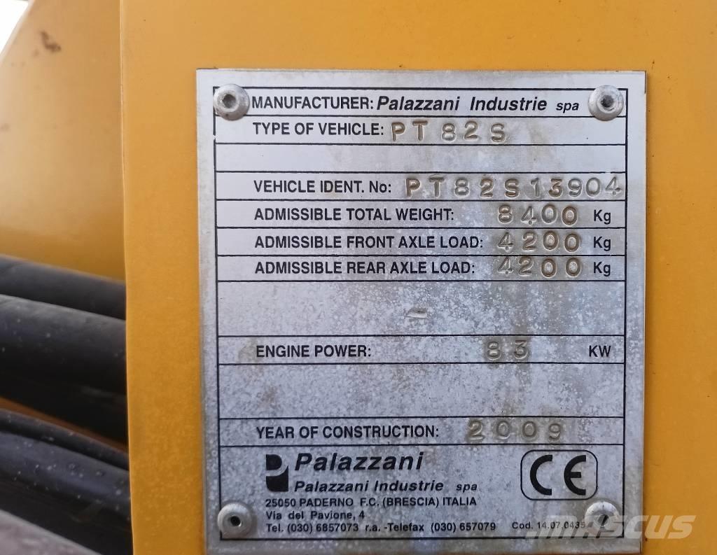 Palazzani PT82 رافعة تلسكوبية