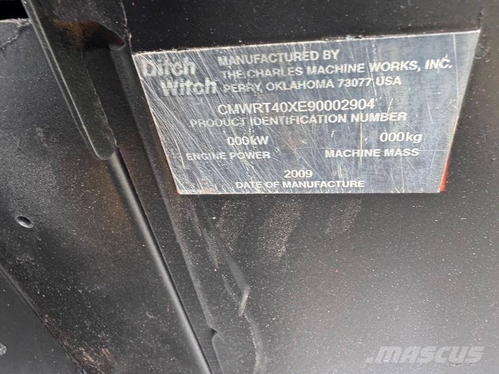 Ditch Witch RT 40 ماكينات حفر خنادق
