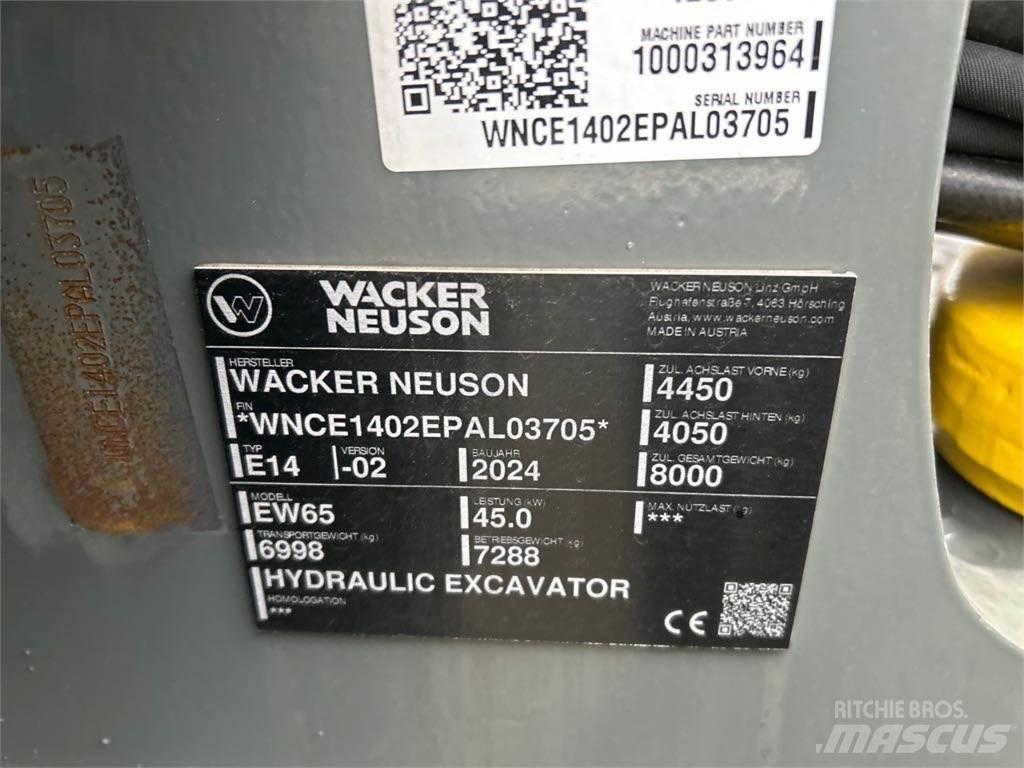 Wacker Neuson EW65 حفارات بعجل