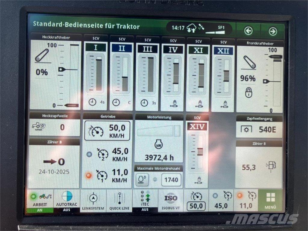 John Deere 6R 185 الجرارات