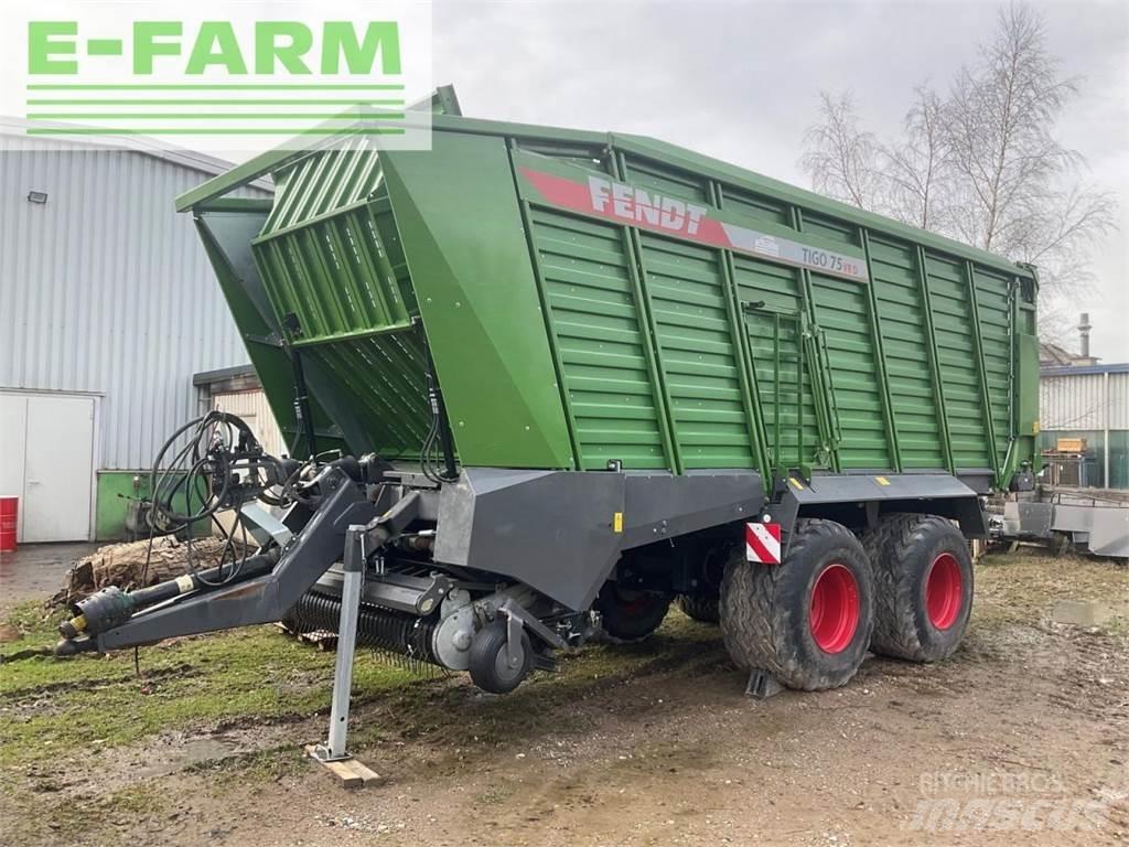 Fendt tigo 75 vr أنواع أخرى من أنصاف المقطورات