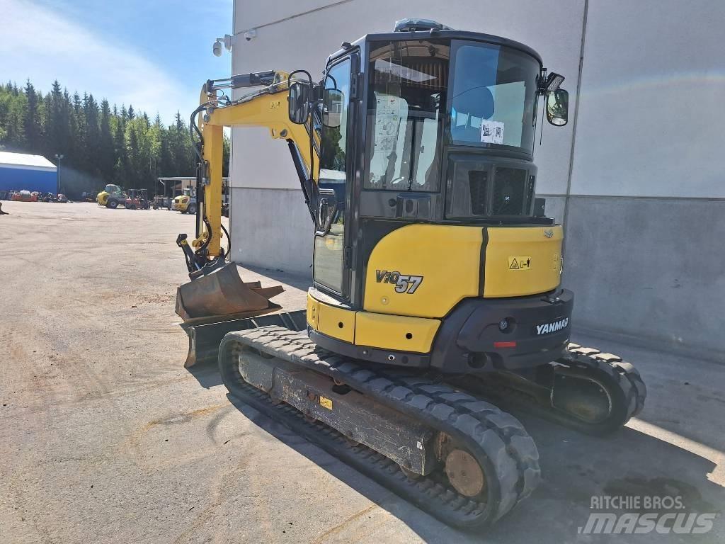 Yanmar vio 57-6A حفارات صغيرة أقل من 7 طن (حفارات صغيرة)