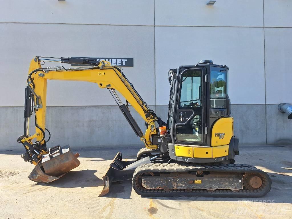 Yanmar vio 57-6A حفارات صغيرة أقل من 7 طن (حفارات صغيرة)