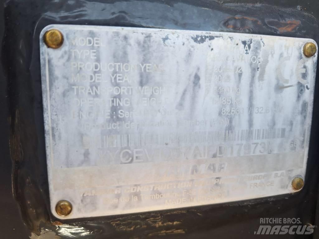 Yanmar vio 57-6A حفارات صغيرة أقل من 7 طن (حفارات صغيرة)