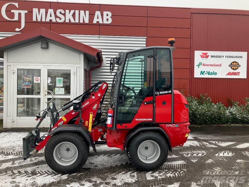 Weidemann 1190e لوادر انزلاقية التوجيه