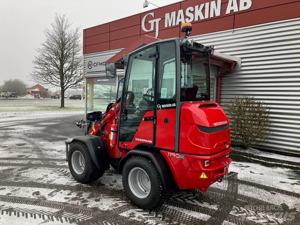 Weidemann 1190e لوادر انزلاقية التوجيه