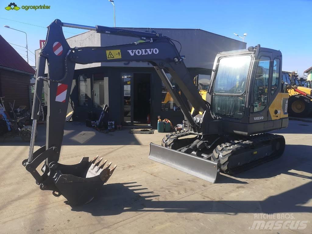 Volvo EC 55 D AG حفارات صغيرة أقل من 7 طن (حفارات صغيرة)