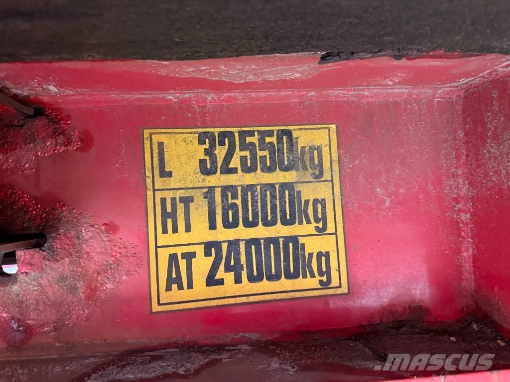 HRD Trailer نصف مقطورة مسطحة منخفضة