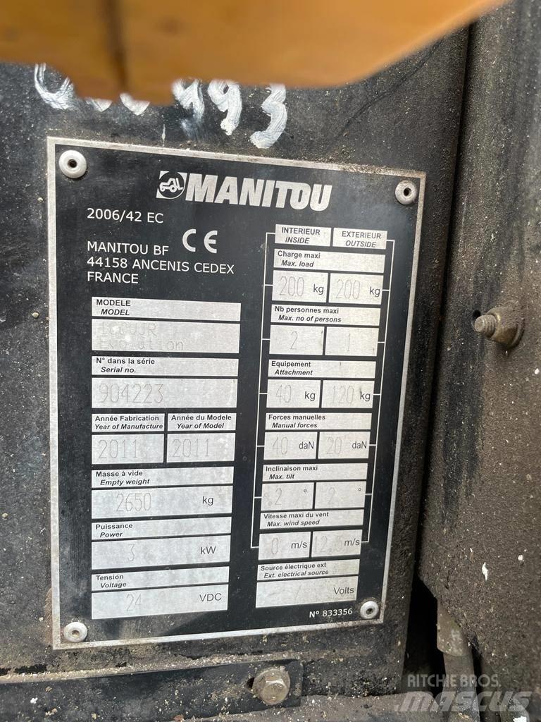 Manitou 100 VJR رافعات السارية الرأسية