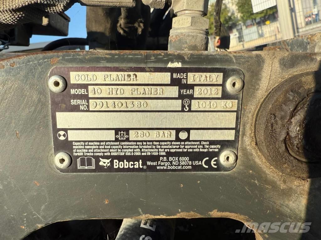 Bobcat PSL 40 مكونات أخرى