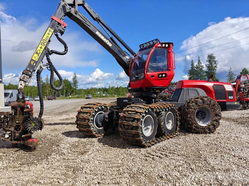 Komatsu 931 حصادات