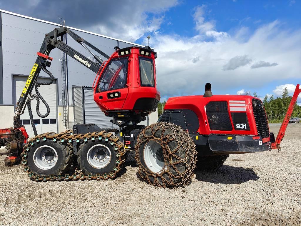 Komatsu 931 حصادات