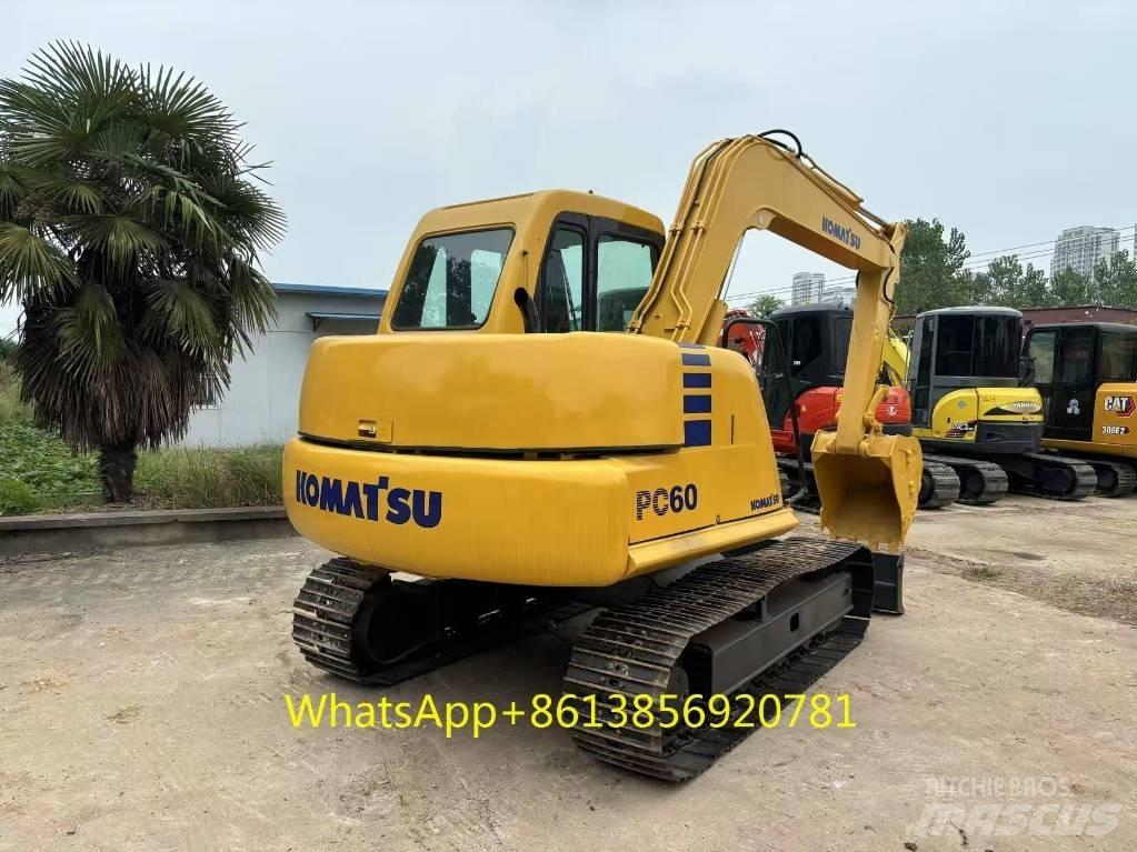 Komatsu PC 600 LC-6 حفارات زحافة