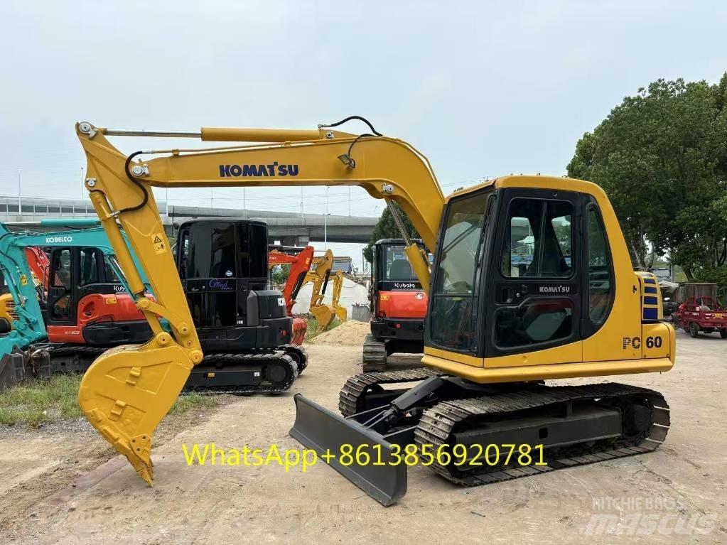 Komatsu PC 600 LC-6 حفارات زحافة
