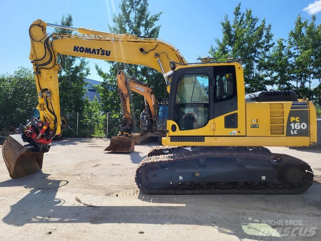 Komatsu PC 160 LC-8 حفارات زحافة