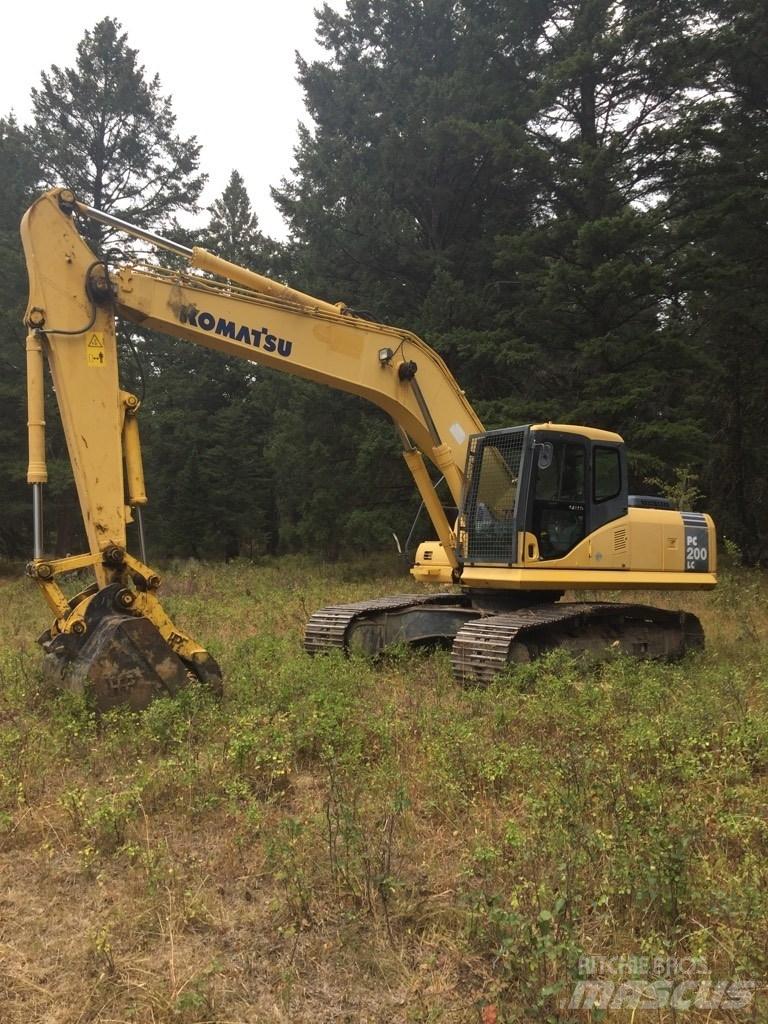 Komatsu PC 200 LC-7 حفارات زحافة