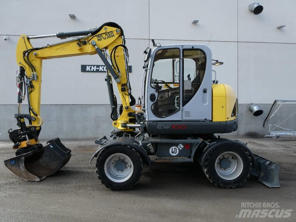 Wacker Neuson EW 100 حفارات بعجل