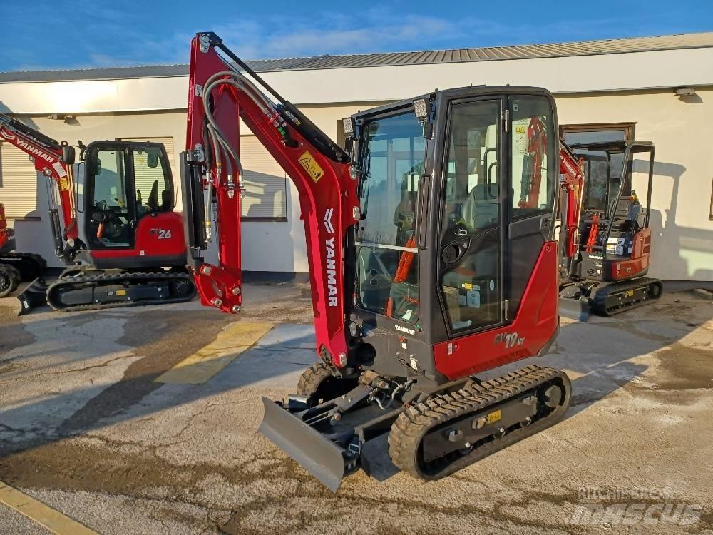 Yanmar SV19 حفارات صغيرة أقل من 7 طن (حفارات صغيرة)