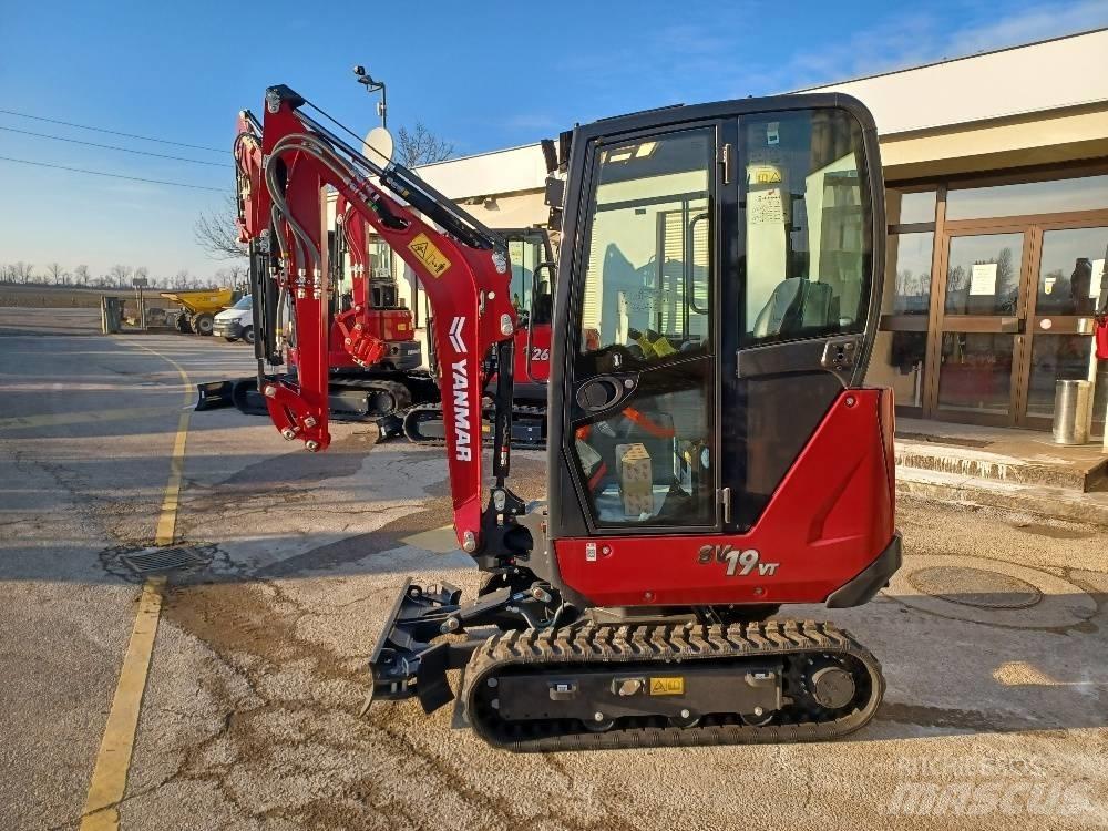 Yanmar SV19 حفارات صغيرة أقل من 7 طن (حفارات صغيرة)