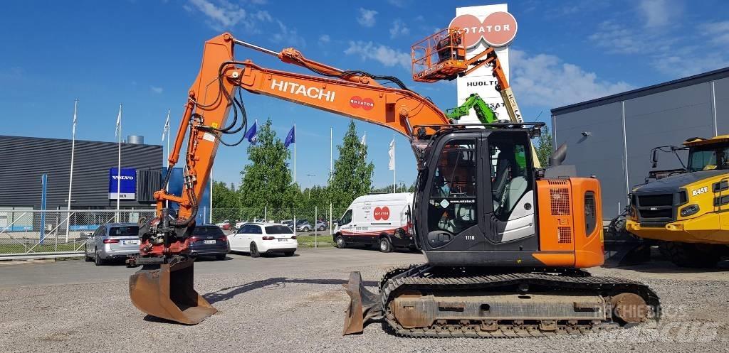 Hitachi ZX135US-6 BL حفارات زحافة