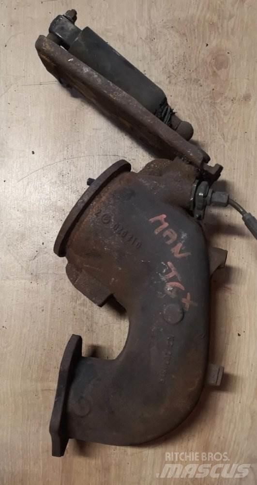 MAN TGX MOTOROVÁ BRZDA محركات
