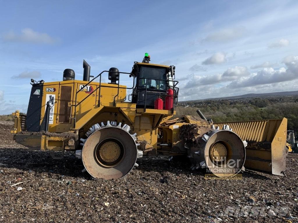 CAT 826 K ضاغطات التربة