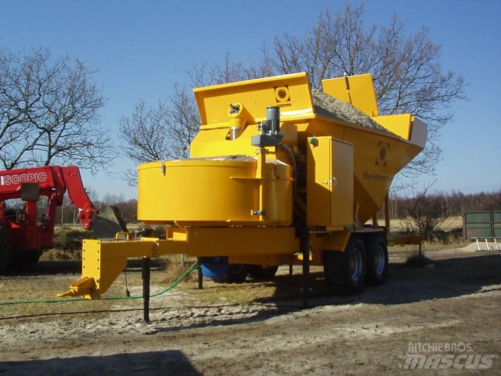  Fibo intercon B1200 خلاطات خرسانة