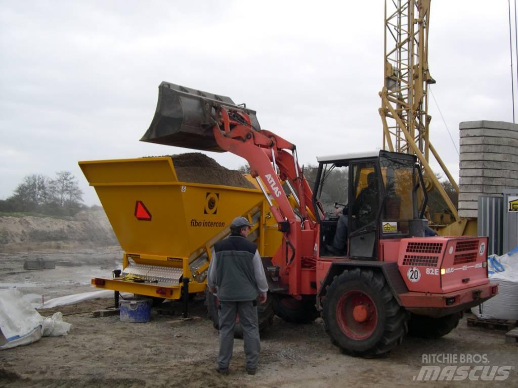  Fibo intercon B1200 خلاطات خرسانة
