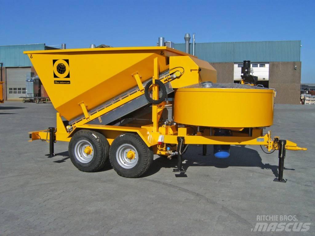  Fibo intercon B1200 خلاطات خرسانة