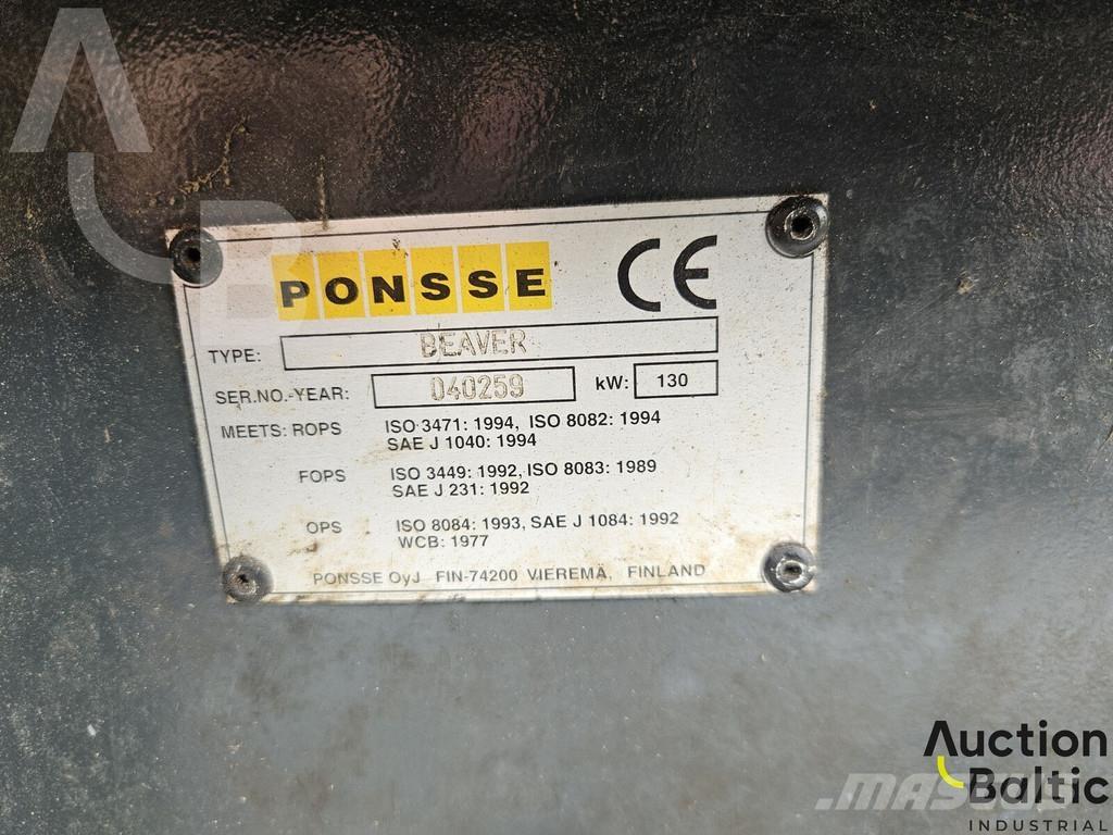 Ponsse Beaver حصادات