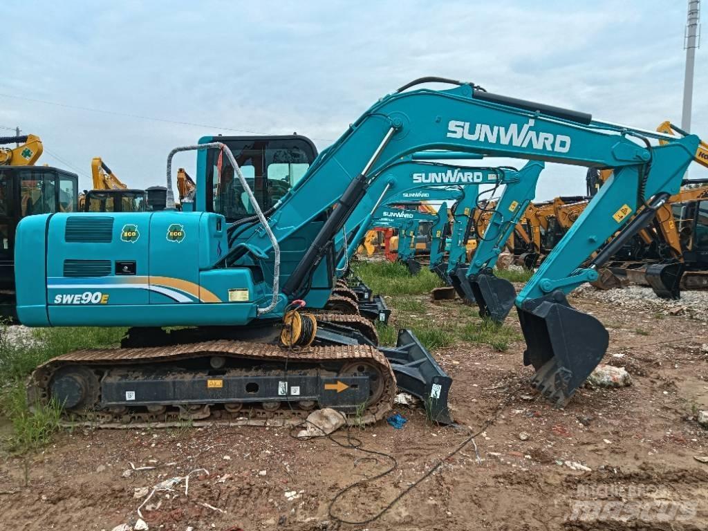 Sunward SWE 90 حفارات وسط 7 طن - 12 طن