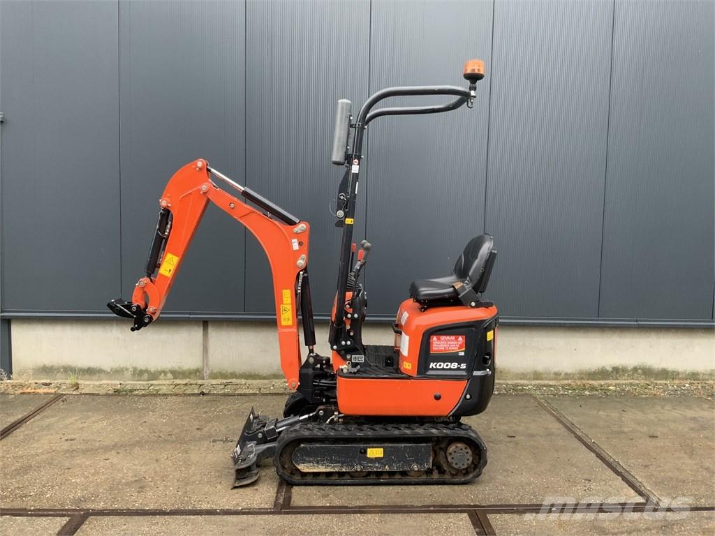 Kubota K 008-5 حفارات صغيرة أقل من 7 طن (حفارات صغيرة)