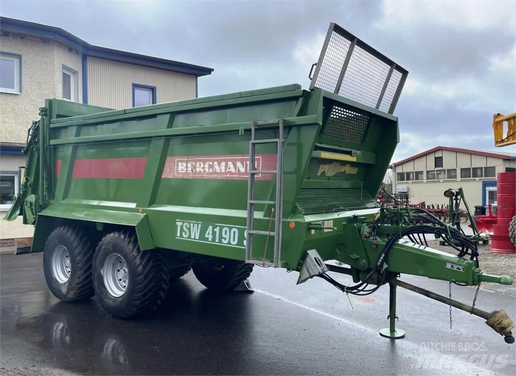 Bergmann TSW 4190S معدات توزيع السماد العضوي