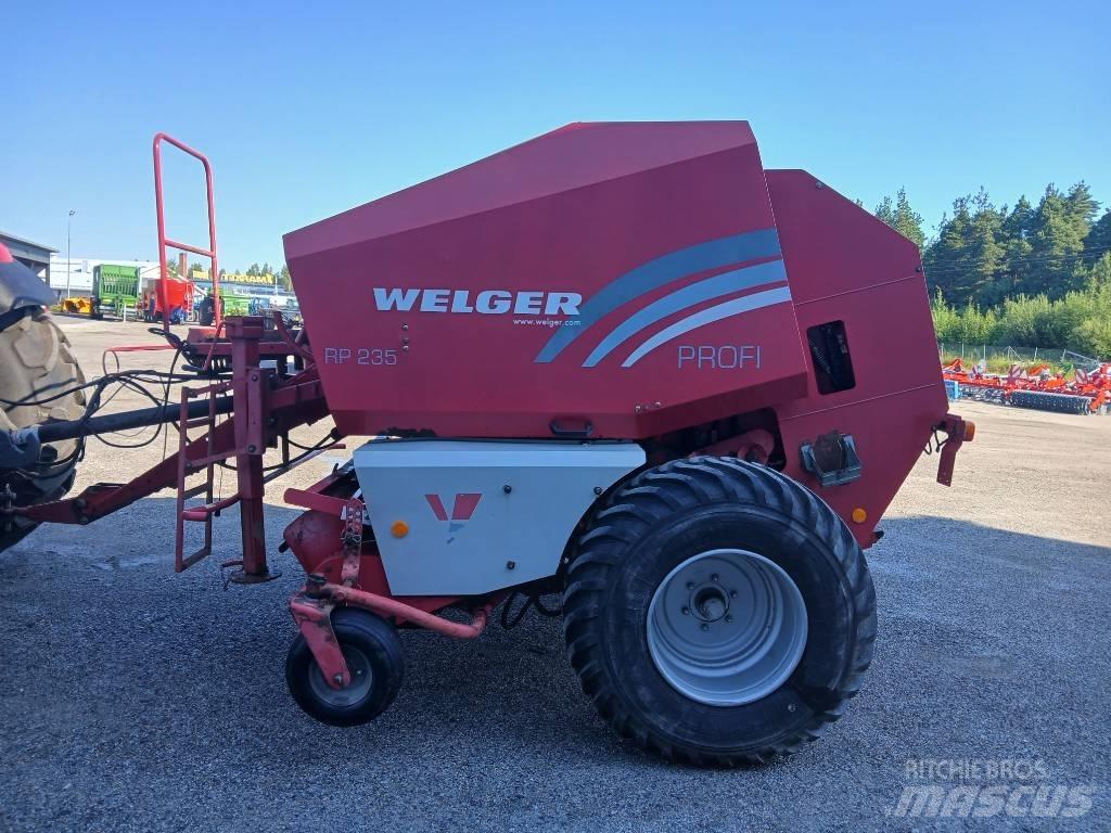 Welger Rb235 profi محزمات مستديرة